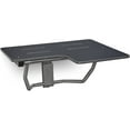 thumbnail image 1 of Seachrome SLR-280225-PBS Signature 28" Wall Mounted Folding Reversible Shower Seat - Black, 1 of 7
