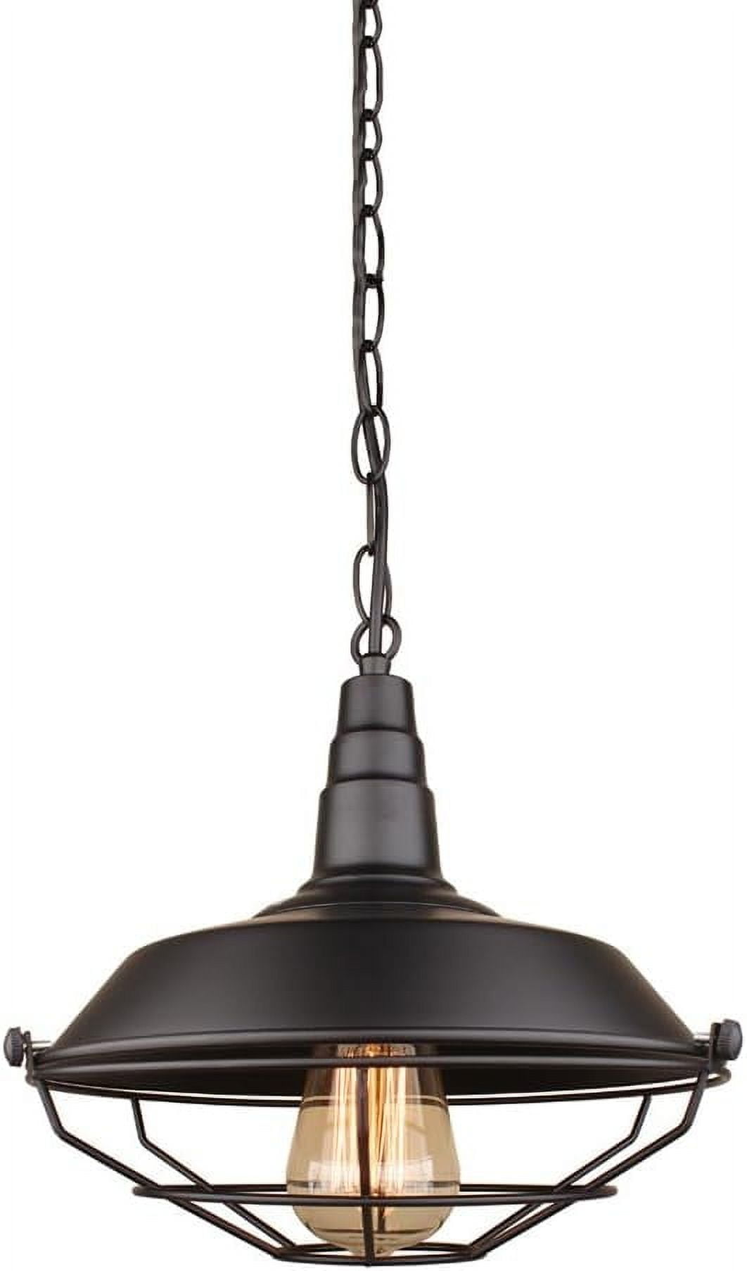 Seacoi Industrial Style Metal Pendant Light for Kitchen Island, Retro ... - Penthouse Apartment Foyer With Industrial Style Metal Pendant Light