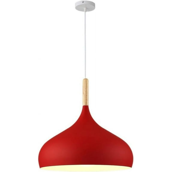 Modern Farmhouse Pendant Lighting for Kitchen Island, Colorful Metal Pendant Lamp, Industrial Pendant Light Fixture, Personalized Simple Rustic Pendant Light for Dining Room