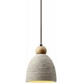 thumbnail image 1 of Seacoi Small Cement Bedside Pendant Lamp, Mini Minimalism Concrete Pendant Light Fixture, Japanese Style Farmhouse Pendant Light, Retro Vintage Rustic Pendant Lighting for Kitchen Sink Bar Over Table, 1 of 7