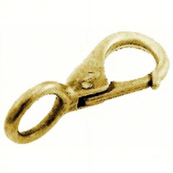 Seadog Line Fast Eye Boat Eye Snap Brass 2 139121-1