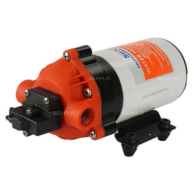 Seaflo 12V 1.5 GPM 160 PSI 31Series Water Pressure Diaphragm Pump 4 Yr