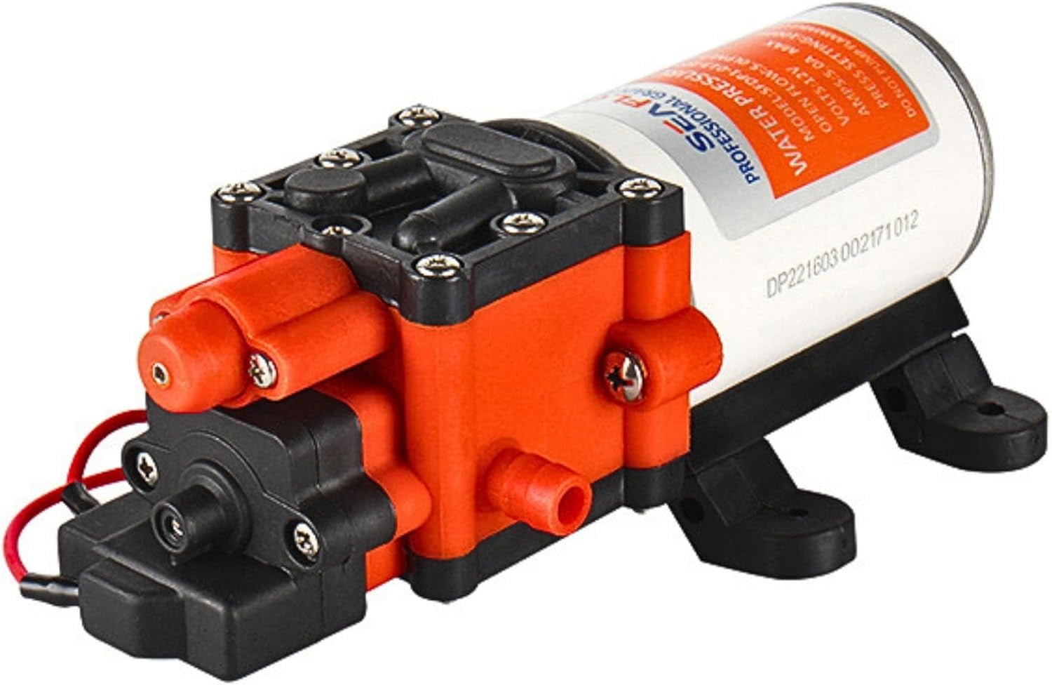 SEAFLO 22-Series 12V Water Pump – 1.3 GPM, 100 PSI | On-Demand Diaphragm Pump for RV, Marine, Agriculture & Off-Grid Use
