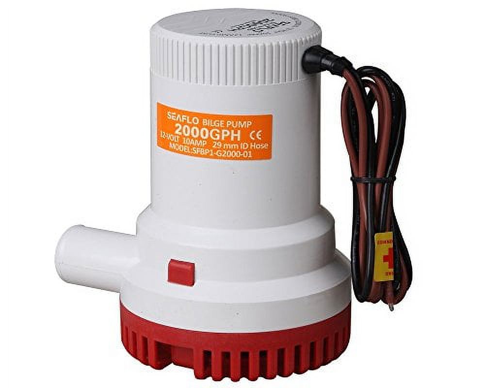 Shoreline Marine SL52262 800 GPH Boat Livewell Pump 12 Volt