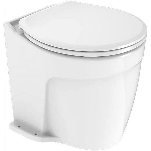 Seaflo 24V Deluxe Flush Fresh Water Electric Marine Toilet Boating Head
