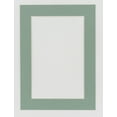 thumbnail image 1 of Seafoam Acid Free 11x14 Picture Frame Mats with White Core Bevel Cut for 8.5x11 Pictures - Fits, 1 of 2