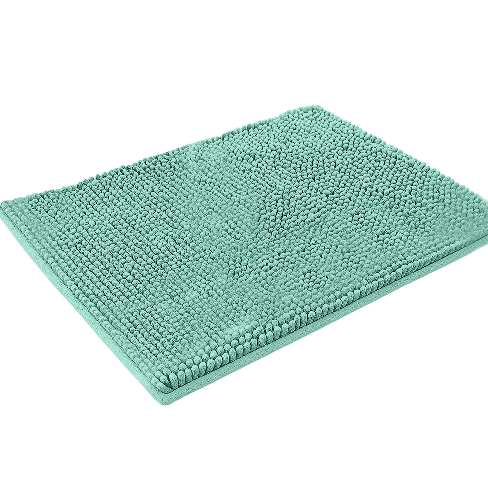 Seafoam Green: 40*60 Water-Absorbent Thick Carpet, Carpet*1, FNGZ Shaggy Plush Thick Non Pet Dog Kennel Mat Warm Cat Bed Cushion