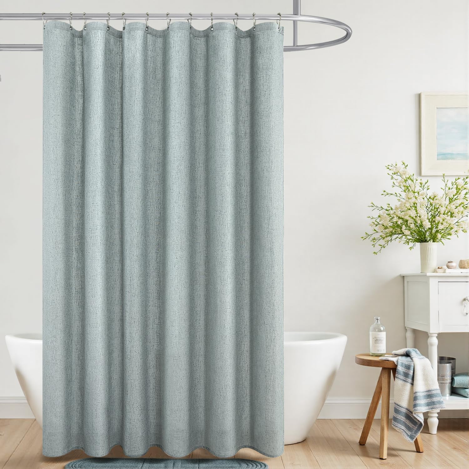 Seafoam Green Shower Curtain