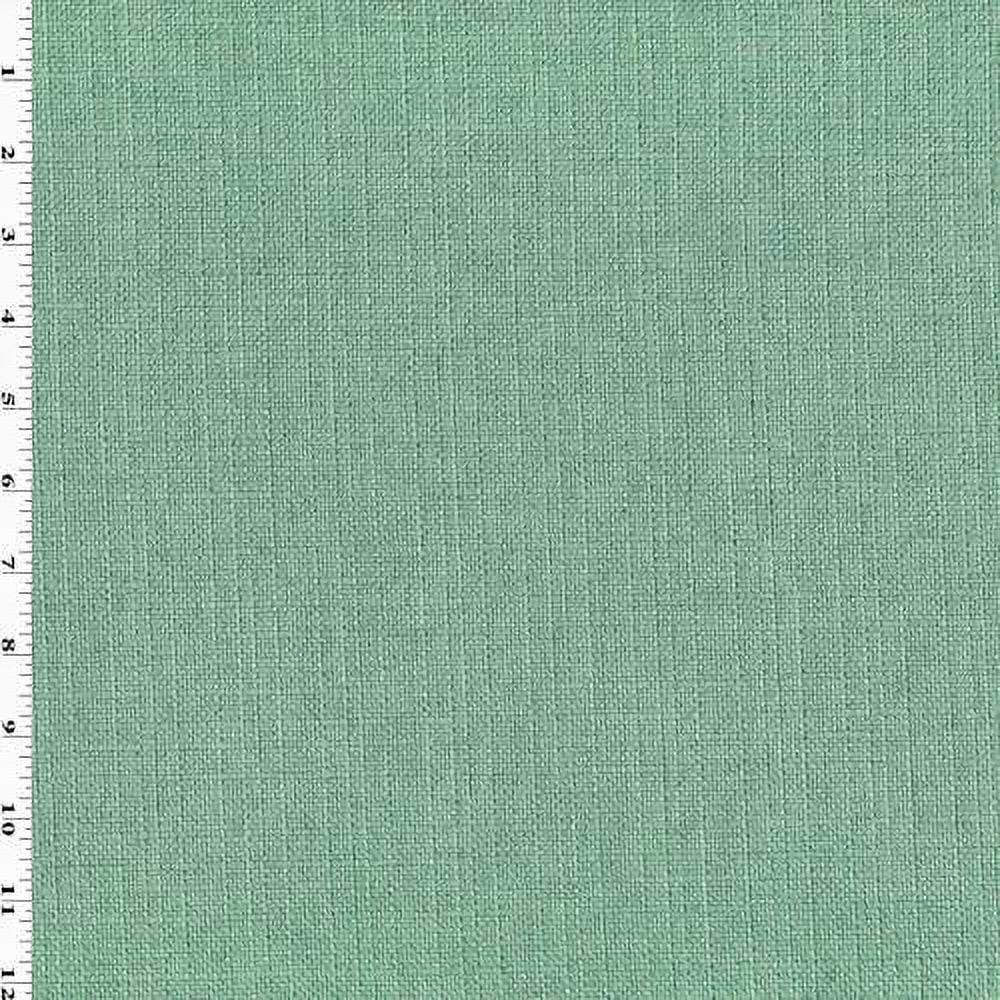 Seafoam Green Slub Basketweave Home Decorating Fabric, Fabric By the Yard