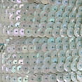 thumbnail image 1 of Seafoam Single Row Trim Cup Sequins 8mm Center Stitched Opaque Rainbow Iris Made in USA, 1 of 1