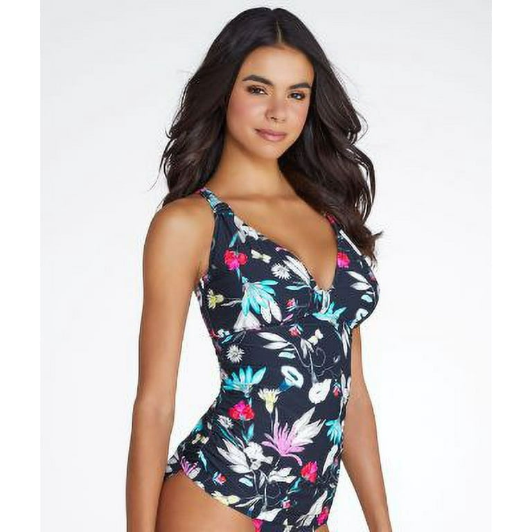 Seafolly Flower Festival Convertible Tankini Top F-Cups 
