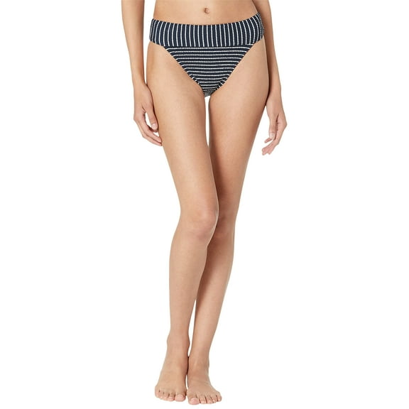 Seafolly Seaside Stripe Banded High-Rise Pant True Navy AUS 6 (US Women's 2)