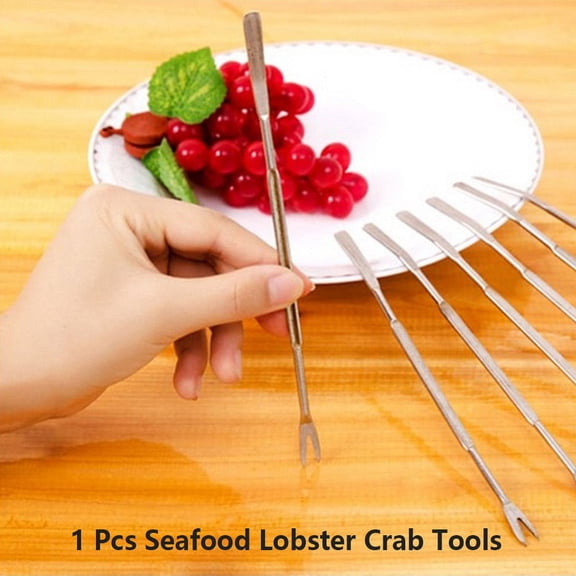 Seafood Lobster Stainless Crab Needle Multifunction Crab Leg Crackers Tool