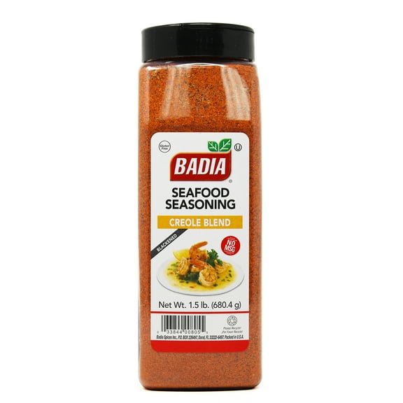 Seafood Seasoning Creole Blend (Blackened) - 1.5 lbs - Badia Spices