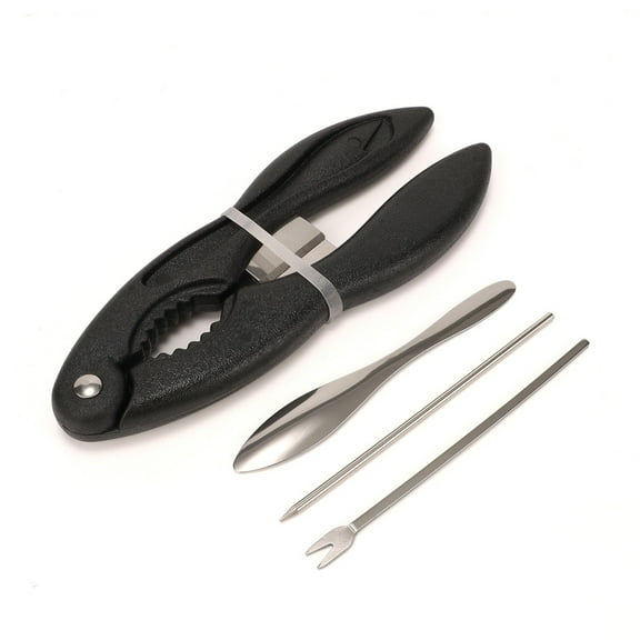 Seafood Tools Set Stainless Steel Crab Lobster Shellfish Utensil Kit with Scissors Fork Picks