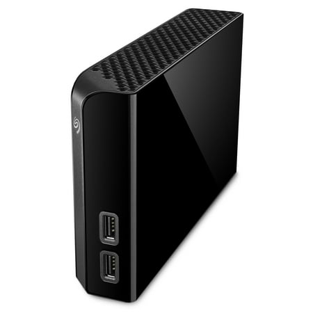 Seagate - Backup Plus Hub 10TB External USB 3.0 Desktop Hard Drive - Black