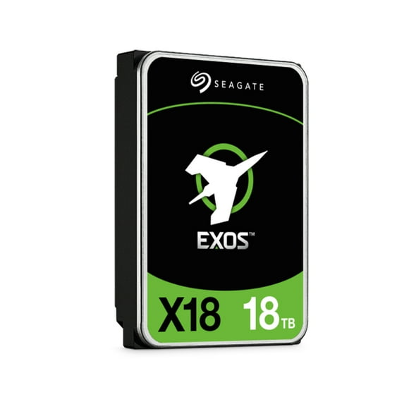 Seagate 18TB Exos X18 7200 RPM SAS 12Gb/s 512e/4Kn 256MB Cache 3.5-Inch Enterprise Hard Drive HDD (ST18000NM004J)