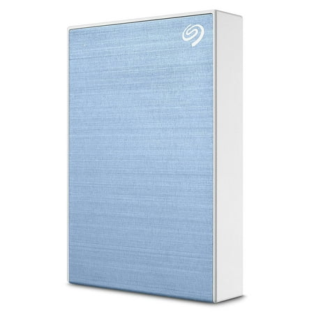 Seagate - Backup Plus Slim 2TB External USB 3.0 Portable Hard Drive - Light Blue