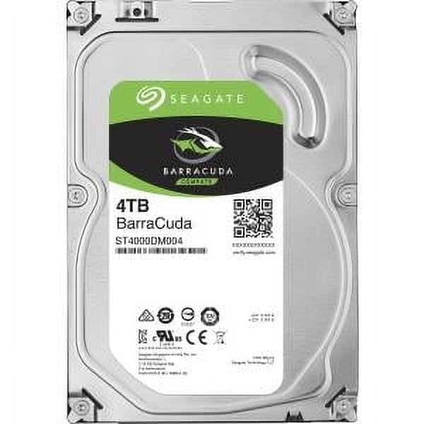 Seagate 4TB BarraCuda SATA 6Gb/s 256MB Cache 3.5-Inch Seagate 4TB BarraCuda SATA 6Gb/s 256MB Cache 3.5-Inch