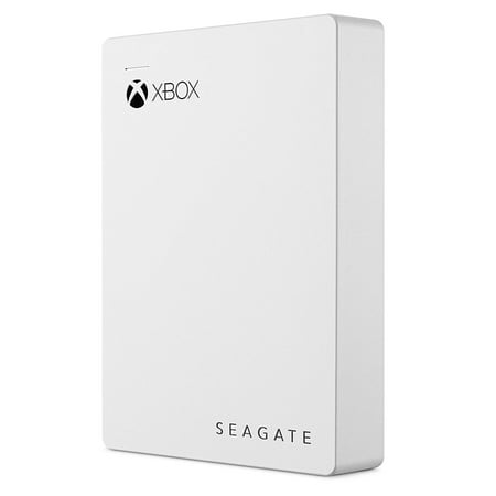 Seagate - Game Drive for Xbox Officially Licensed  4TB External USB 3.0 Portable Hard Drive - White
