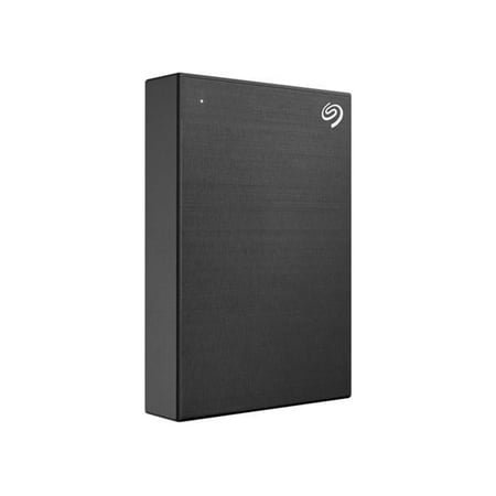 Seagate - One Touch with Password 4TB External USB 3.0 Portable Hard Drive with Rescue Data Recovery Services - Black