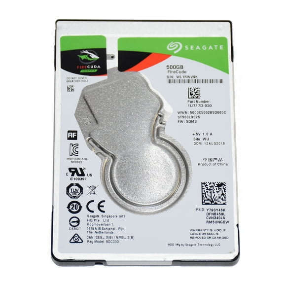 Seagate 500GB 2.5" SATA 6Gb/s 128MB Solid State Hybrid Drive (ST500LX025)