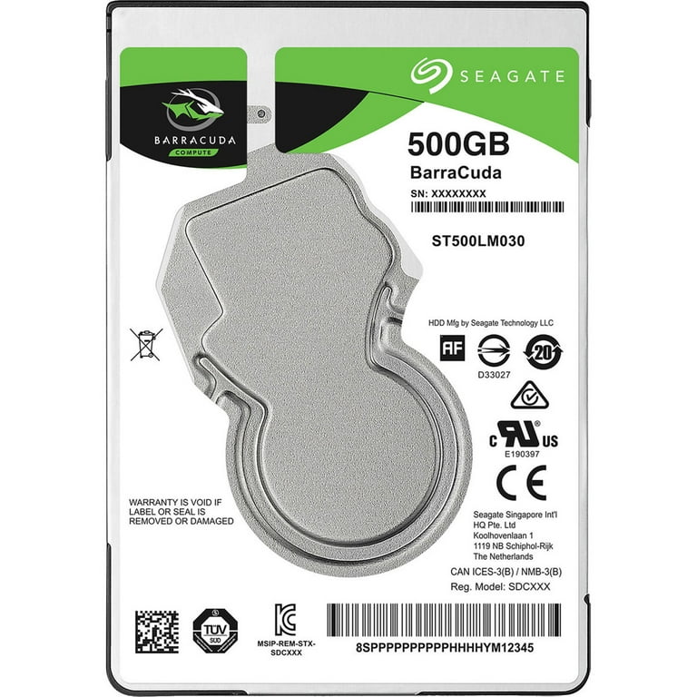 ☆2個セット☆SEAGATE ST500LM030内蔵HDD BarraCuda Amazon.com: Seagate BarraCuda 500GB Internal Hard Drive HDD