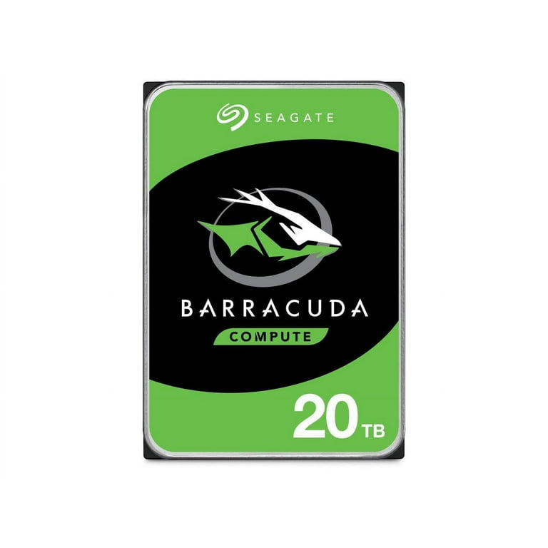 20TB Seagate BarraCuda 3.5インチ 内蔵HDD SATA Seagate Hard Drive 20TB SATA 6Gb/s 3.5 inch 7200 rpm internal HDD