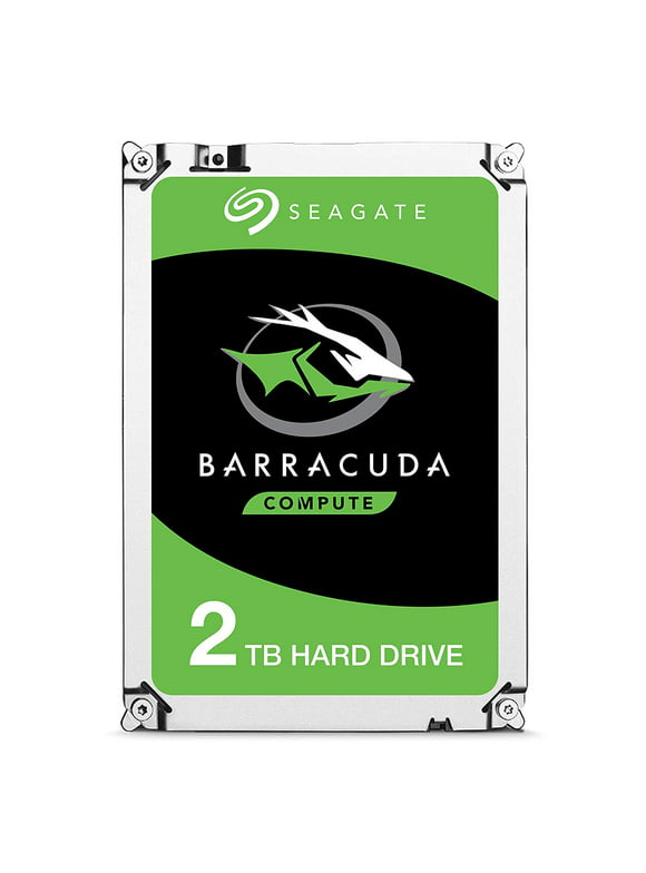 Seagate BarraCuda Internal Hard Drive 2TB SATA 6Gb/s 64MB Cache 3.5-Inch (ST2000DM006)