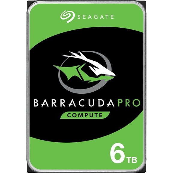 Seagate BarraCuda ST6000DM004 6TB Hard Drive 3.5" Internal SATA SATA/600