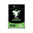 thumbnail image 1 of Seagate Exos 16TB Enterprise HDD X18 SATA 6Gb/s 512e/4Kn 7200 RPM 256MB Cache 3.5" Internal Hard Drive (ST16000NM000J), 1 of 5