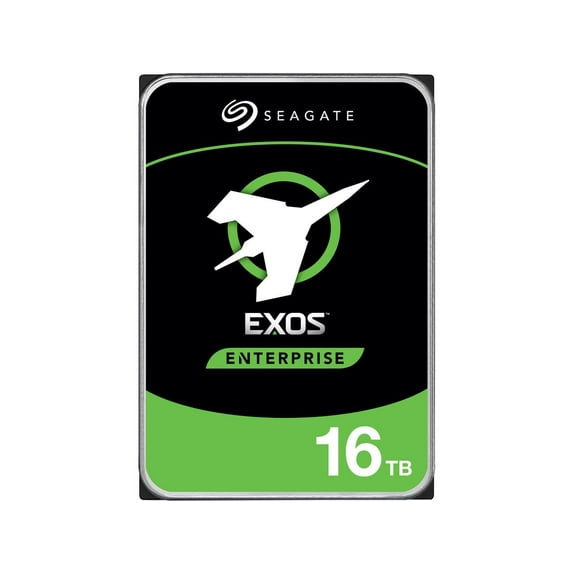 Seagate Exos X16 ST16000NM003G 16TB 7200 RPM 256MB Cache SATA 6.0Gb/s 3.5" Hard Drives, 512E/4KN, SED
