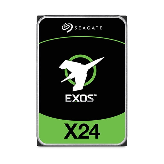 Seagate Exos X24 ST12000NM002H 12 TB Hard Drive - 3.5" Internal - SATA [SATA/600] - Conventional Magnetic Recording [CMR] Method (279790)