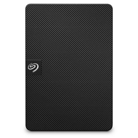 Seagate - Expansion 1TB External USB 3.0 Portable Hard Drive with Rescue Data Recovery Services - Black