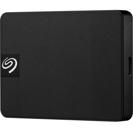 Seagate - Expansion 1TB External USB-C and USB 3.0 Portable Solid State Drive with Rescue Data Recovery Services