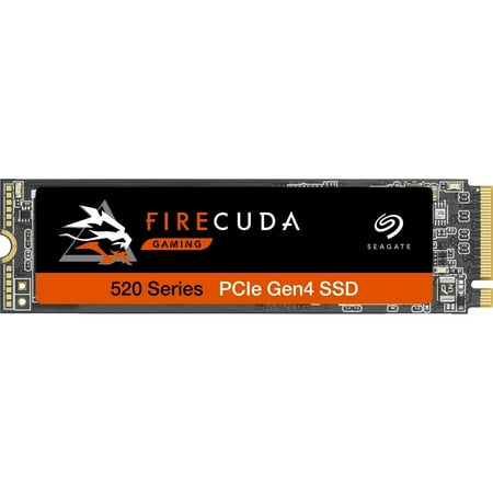 Seagate - FireCuda 520 1TB Internal SSD PCIe Gen 4 x4 NVMe