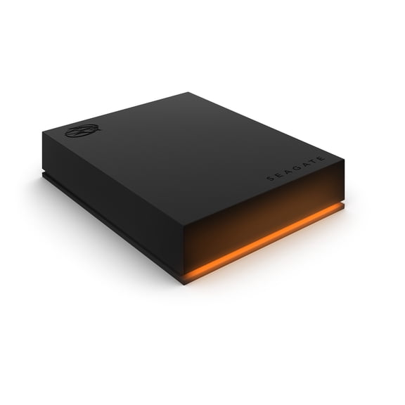 Seagate FireCuda Gaming 5TB External USB 3.2 Gen 1 Hard Drive with RGB LED Lighting (STKL5000400)