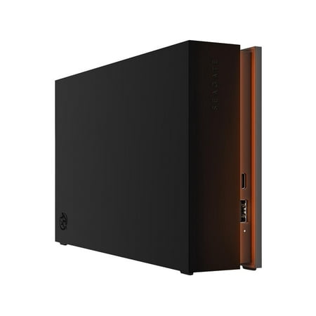 Seagate FireCuda Gaming Hub External Hard Drive HDD 16TB - USB 3.2, Customizable RGB LED Lighting, Dual Forward-Facing USB for Desktop PC with Rescue Services (STKK16000400)