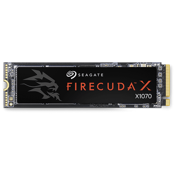 Seagate FireCuda X1070 1TB Internal Solid State Drive SSD - M.2 PCIe Gen4 3D QLC NAND technology, Rescue Services (ZP1000GS3A001)