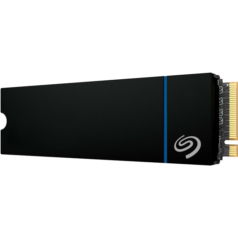 Seagate Game Drive M.2 SSD pour PS5 Disque dur interne SSD 2 To – PCIe Gen4  NVMe 1.4, jusqu'à 7300 Mo/s avec dissipateur thermique (ZP2000GP3A4001)