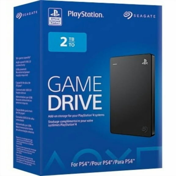 Seagate Game Drive STGD2000100 2 TB Hard Drive, External, Black
