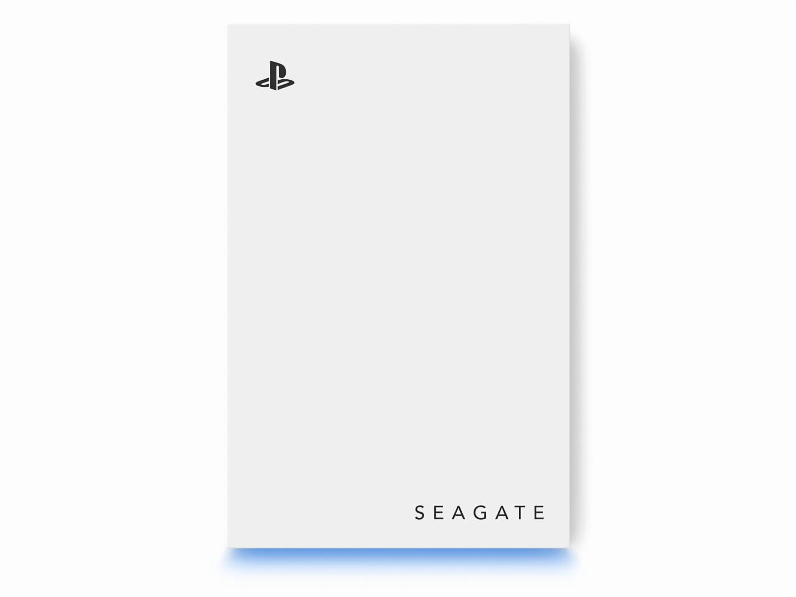 Sony PlayStation 5ハードディスクドライブ ホワイト Seagate, Game Drive for PS5, 5TB USB 3.0 Hard Drive, White