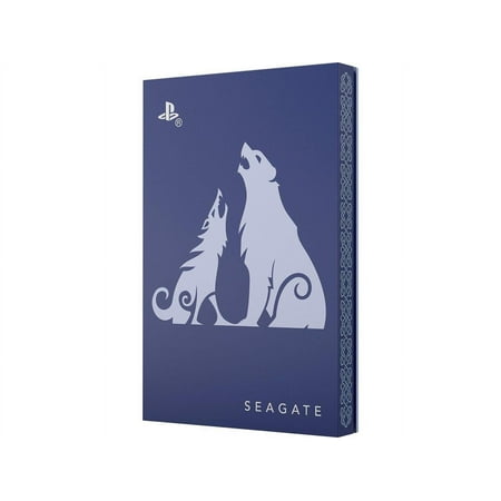 Seagate - Game Drive for PlayStation Consoles God of War Ragnarök LE 2TB External USB 3.0 Hard Drive - Blue