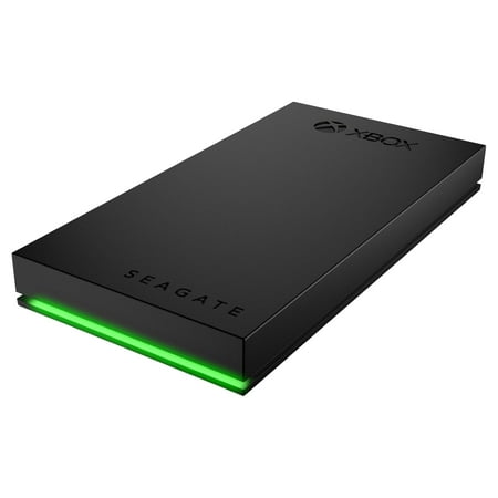 Seagate - Game Drive for Xbox 1TB External USB 3.2 Gen 1 Portable SSD with Green LED Bar