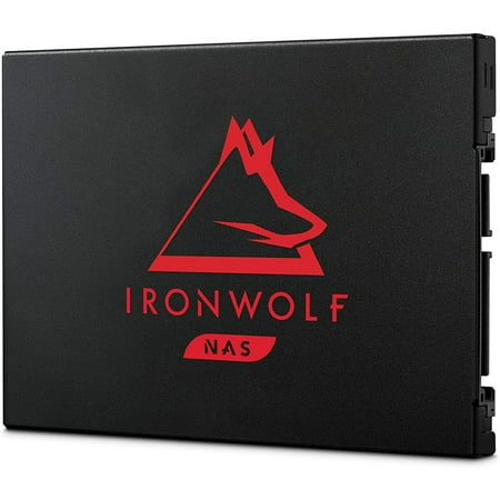 Seagate IronWolf 125 SSD 1TB NAS Internal Solid State Drive - 2.5 Inch SATA 6Gb/s speeds of up to 560MB/s with Rescue Service (ZA1000NM1A002)