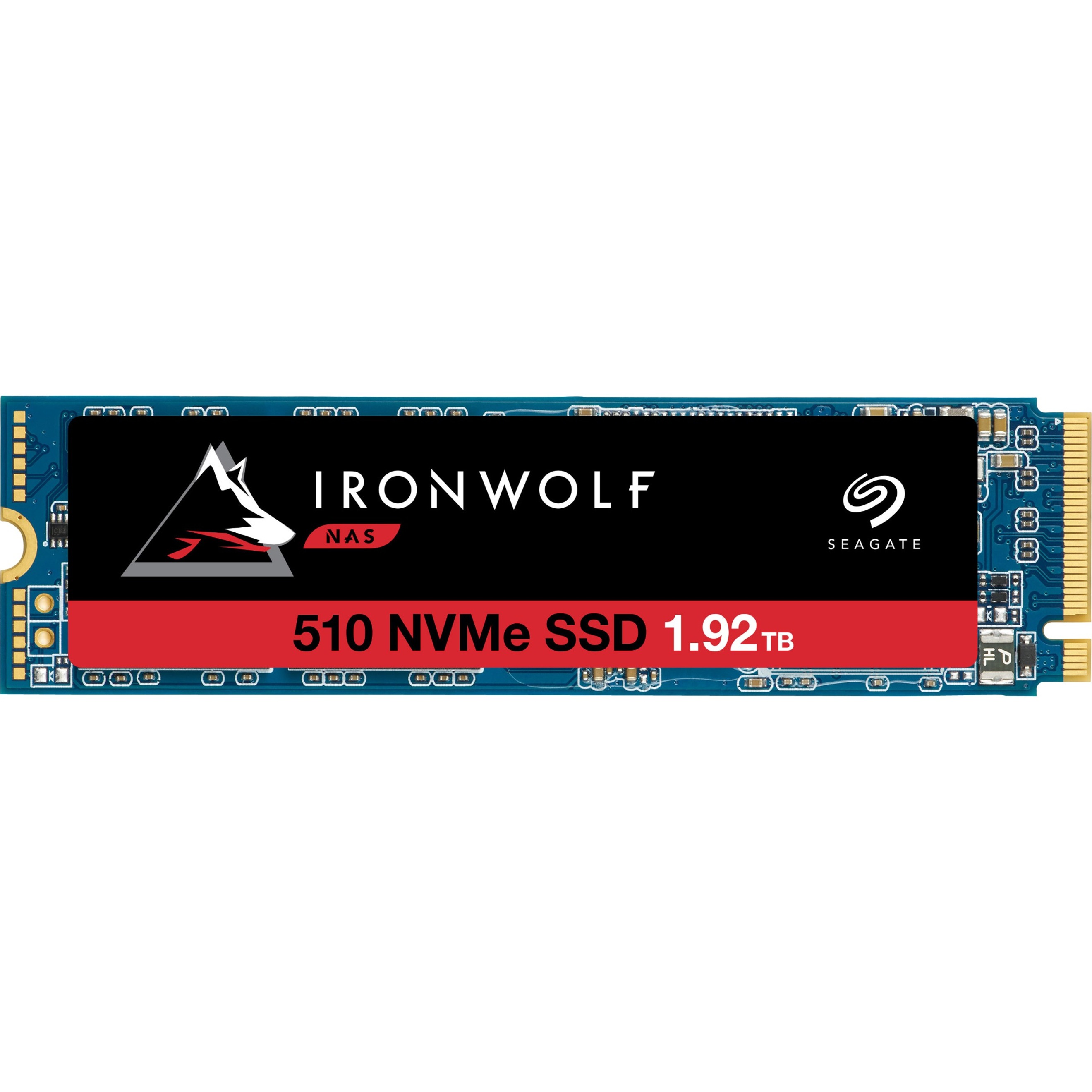 Seagate IronWolf 510 1.92TB NAS SSD Internal Solid State Drive – M.2 PCIe for Multibay RAID System Network Attached Storage (ZP1920NM30011) - image 1 of 4