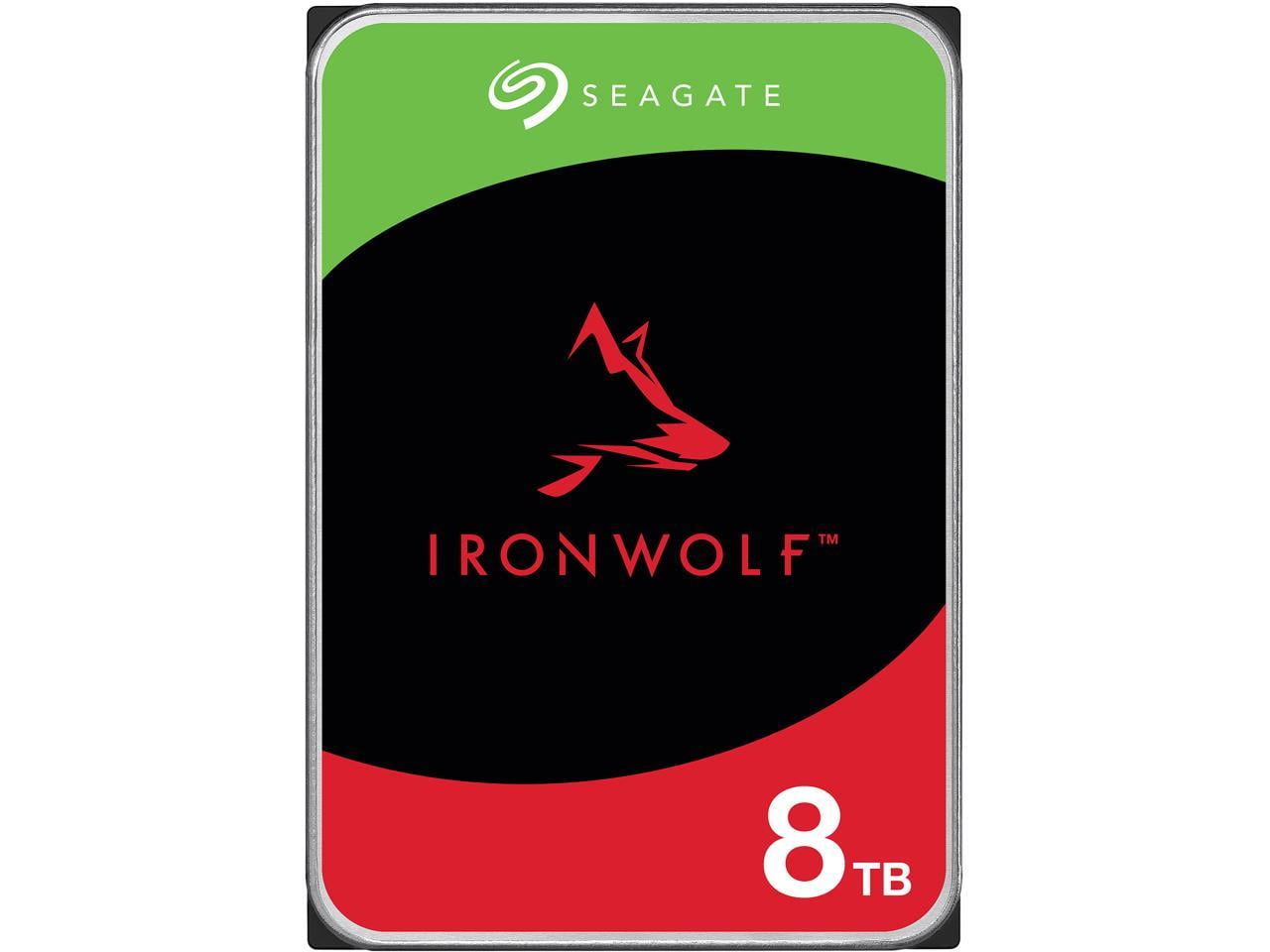 Seagate IronWolf 8TB Internal SATA NAS Hard Drive with Rescue Data