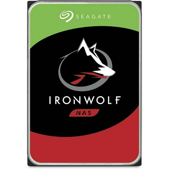 Restored Seagate IronWolf NAS 12TB Hard Drive HDD 7200RPM SATA ST12000VN0007 (Refurbished)