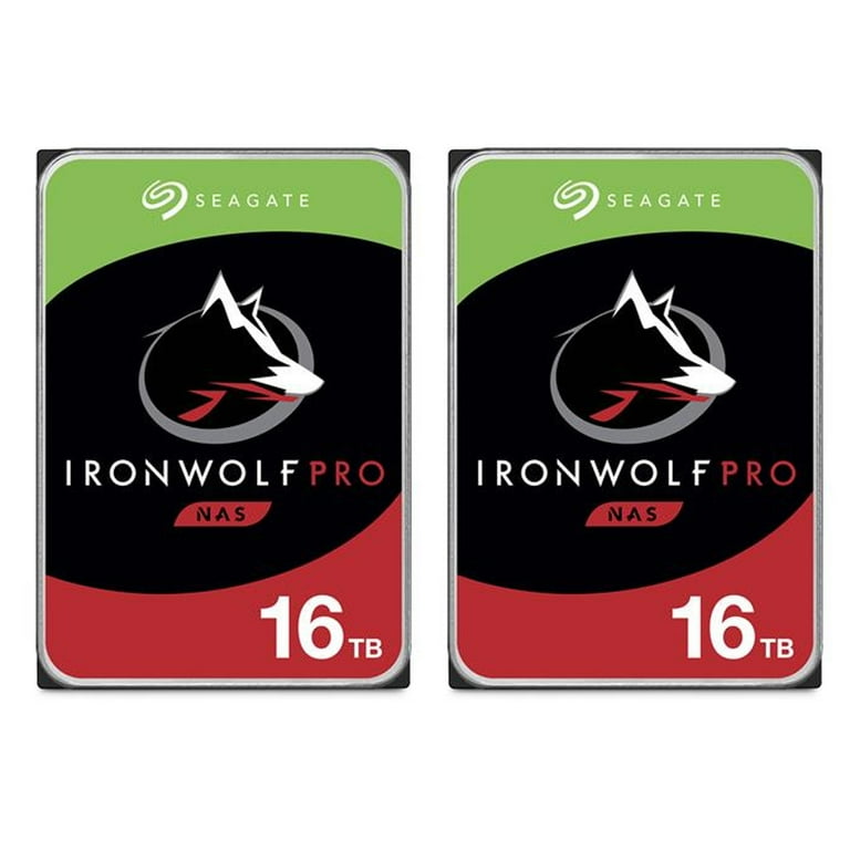Seagate IronWolf Pro 3.5インチ 16TB 2個セット Amazon.com: Seagate IronWolf Pro 16TB NAS – 3.5 Inch SATA