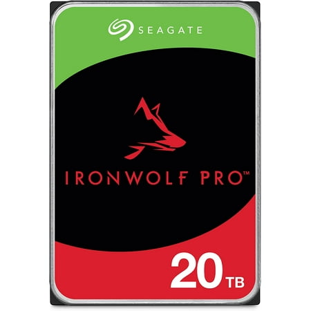 Seagate - IronWolf Pro 20TB Internal SATA NAS Hard Drive with Rescue Data Recovery Services